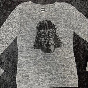 Star Wars Sparkly Gray Sweater